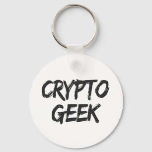 Porte-clés Crypto copie de geek