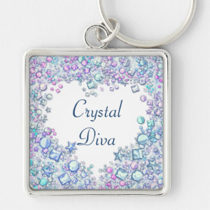 Porte-clés Crystal Diva