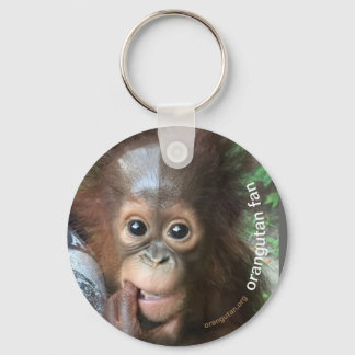 Porte-clés Crystal Orangutan Orphan Enregistrer