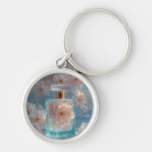Porte-clés Crystal Zephyr - Airy Floral Aquamarine Clavier