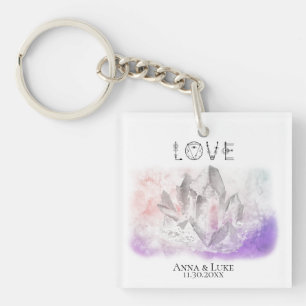 Porte-clés *~* Crystals "AMOUR" Événements SWAG Mariages