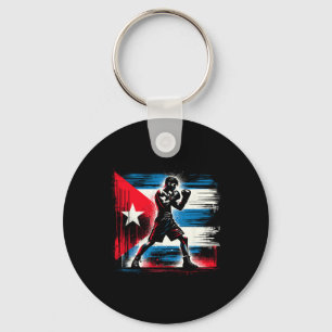 Porte-clés Cuba Indépendance Patriot Cubain Flag Pride Cubain