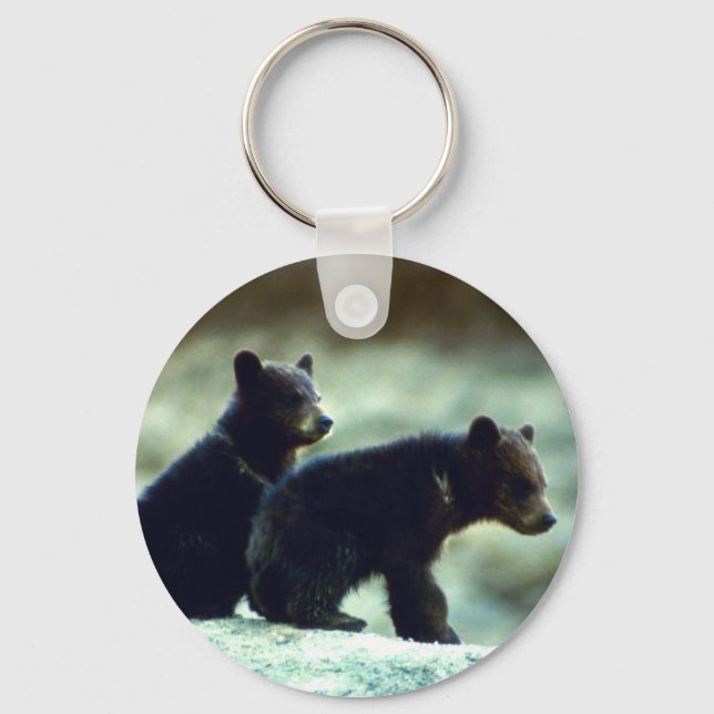 Porte-clés Cubes de l'ours noir (Recto)