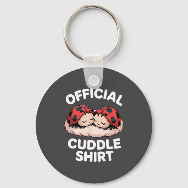 Porte-clés Cuddle Shirt Cute Ladybug Couple Cozy  (Recto)