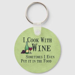 Porte-clés Cuisine au vin