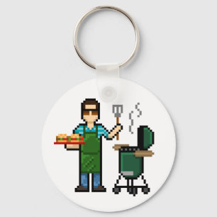 Porte-clés Cuisine sur le grill BGE