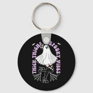 Porte-clés Cuisse Vibes Éffrayantes Cute Ghost Halloween chau