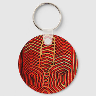 Porte-clés Cuna Indian Tribal Lobster Squelette
