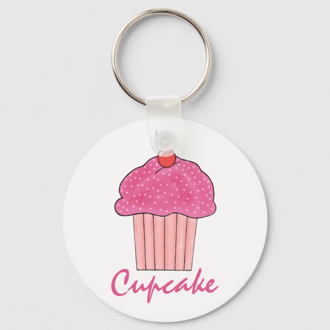 Porte-clés Cupcake (Recto)