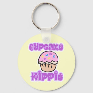 Porte-clés Cupcake Hippie