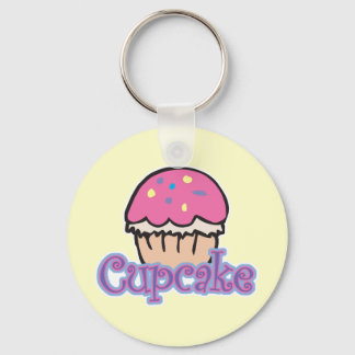 Porte-clés Cupcake rose