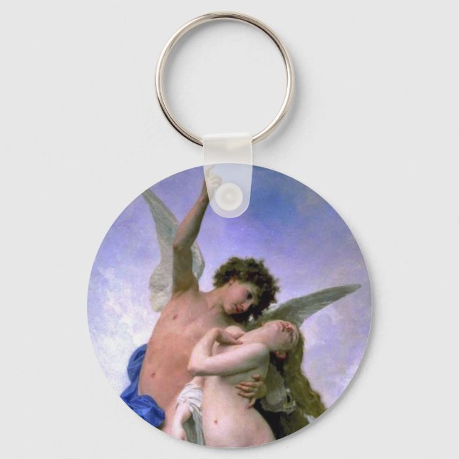 Porte-clés Cupidé et psychique (Recto)