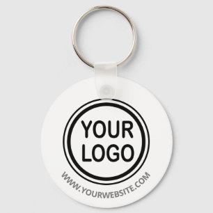 Porte-clés Custom Business Branding Logo Template Keychain