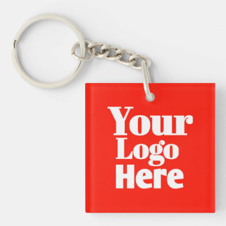 Porte-clés Custom Business Logo Keychain