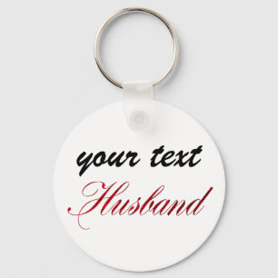 Porte-clés custom  keychain - husband