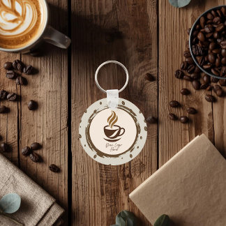 Porte-clés Custom Logo Keychain with QR Code 