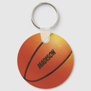 Porte-clés Custom name Basketball key chain