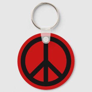Porte-clés Custom Peace Sign Key Chain