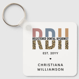 Porte-clés Custom RDH Registered Dental Hygienist Gifts