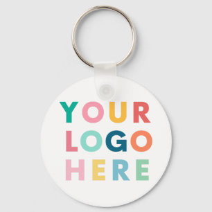 Porte-clés Custom Your Logo Here Business Company Corporate