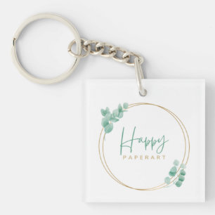 Porte-clés customisez votre porte - clé de logo de l'entrepri