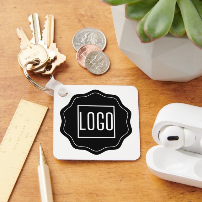 Porte-clés Customizable Keychain - Add Your Logo (Bureau)