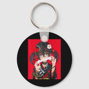 Porte-clés Cute Anime Girls Japonais Costume esthétique Cadea
