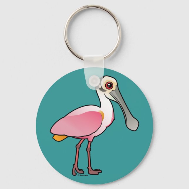 Porte-clés Cute ardoise rosée (Recto)