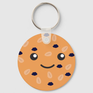 Porte-clés Cute avoine Raisin Cookie