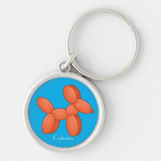 Porte-clés Cute Balloon Chien Thunder_Cove (Devant)