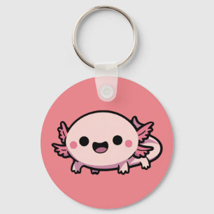 Porte-clés Cute Chibi Axolotl