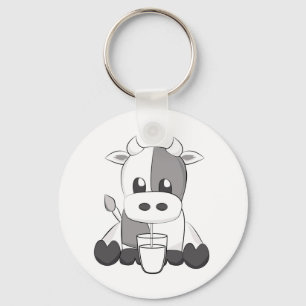 Porte-clés Cute cow - Vaquinha caressant
