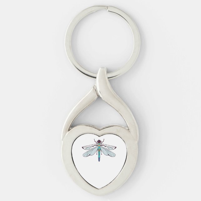 Porte-clés Cute Dragonflies T-Shirt (Devant)