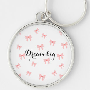 Porte-clés Cute 'Dream big' porte - clé arc rose 🎀