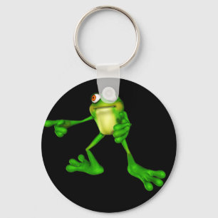Porte-clés Cute Froggy verte