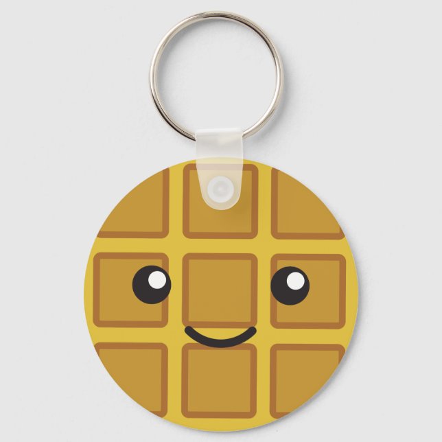 Porte-clés Cute gaufre (Recto)