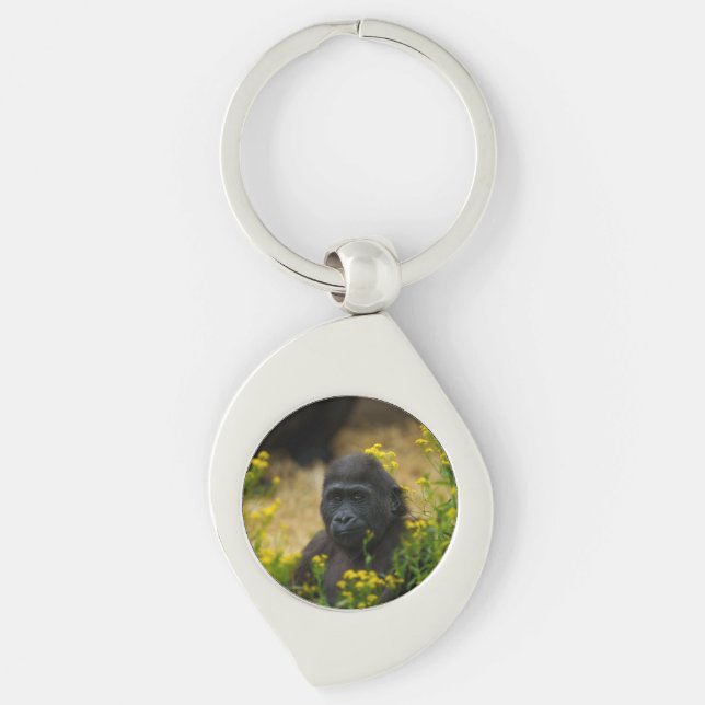 Porte-clés Cute Gorilla Baby (Devant)