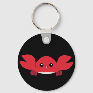 Porte-clés Cute kawaii bébé crabe porte - clé