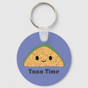 Porte-clés Cute Kawaii Taco Time Taco