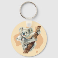 Cute Koala Maman et bébé