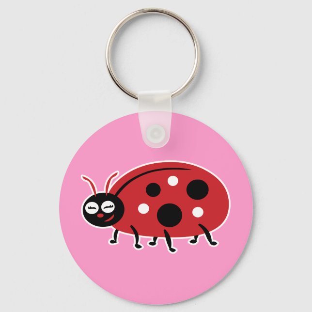 Porte-clés Cute Ladybug (Recto)