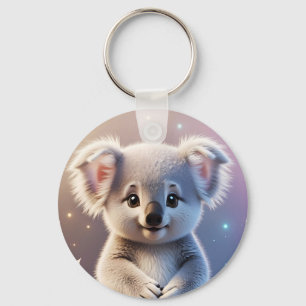 Porte-clés Cute Little Koala Imaginaire Dreamy Gradient