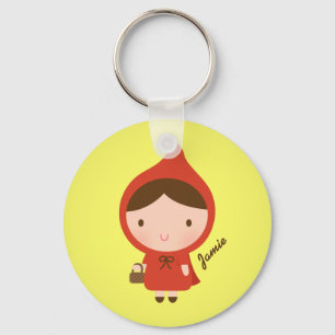 Porte-clés Cute Little Red Riding Hood Fairytale pour les fil