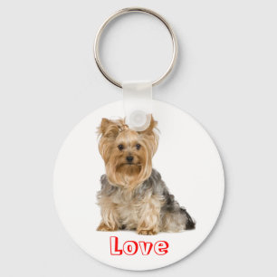 Porte-clés Cute Lote Yorkshire Terrier Chien Chien Chien Port