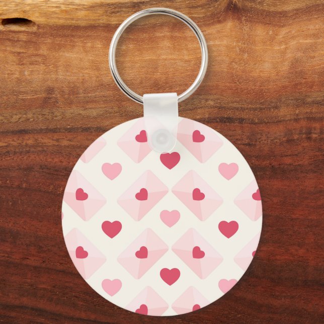 Porte-clés Cute Love Heart Keychain (Recto)