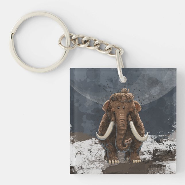 Porte-clés Cute Mastodon (Devant)