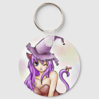 Porte-clés Cute neko fille porte - clé