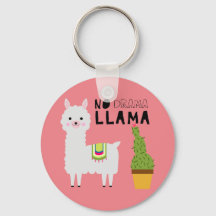 Cute No drama llama succulents cactus fiesta rose