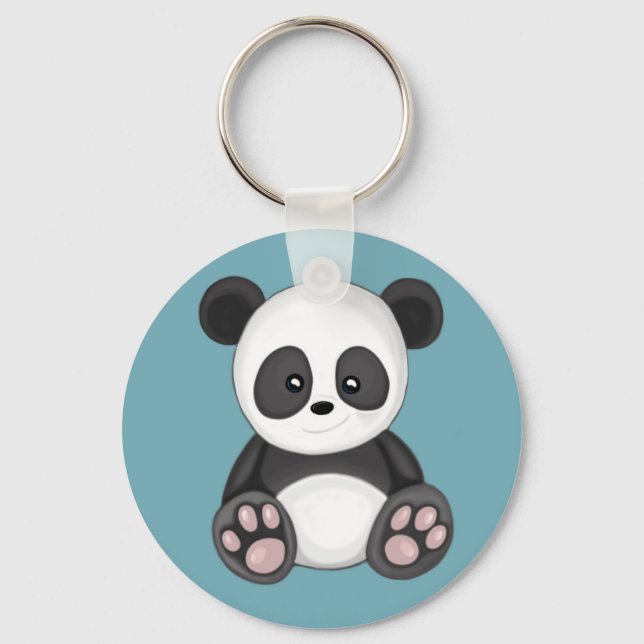 Porte-clés Cute Panda (Recto)