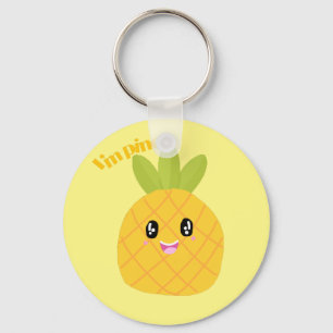 Porte-clés Cute Pineapple kawaii